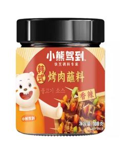 小熊驾到韩式香辣烤肉蘸料108g