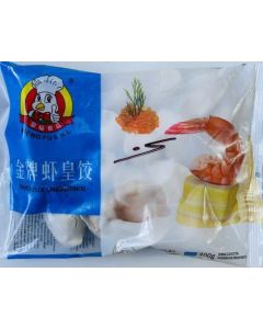 蒙福⽟⽶虾仁⽔饺 400G