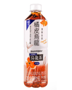 三得利橘皮乌龙茶 无糖 500ml