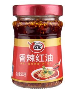 翠宏香辣红油200g